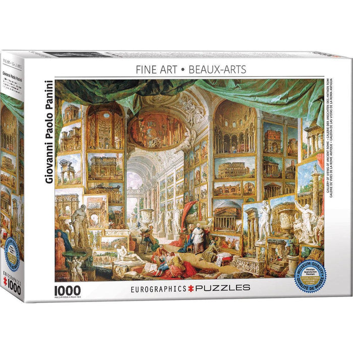 Gallery of Views of Ancient Rome 1000 Piece Jigsaw Puzzle Eurographics - for just $21.99! 