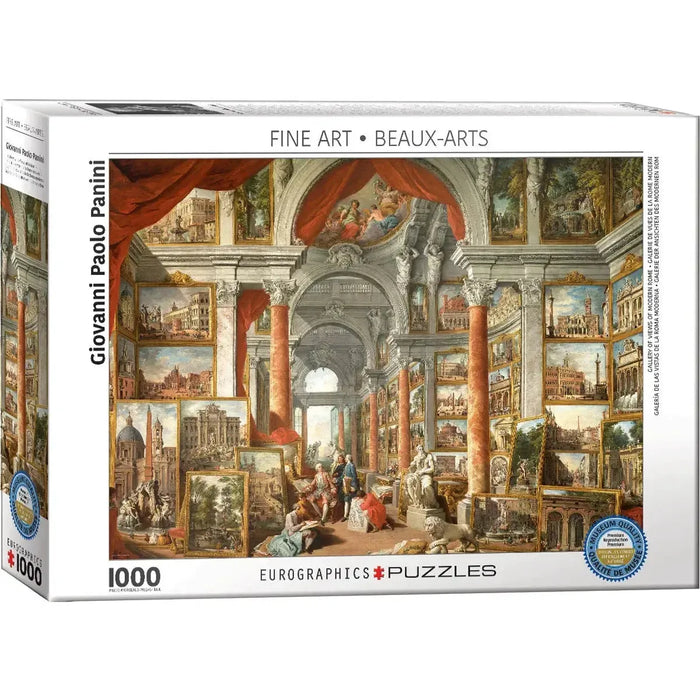 Gallery of Views of Modern Rome 1000 Piece Jigsaw Puzzle Eurographics - for just $21.99! 