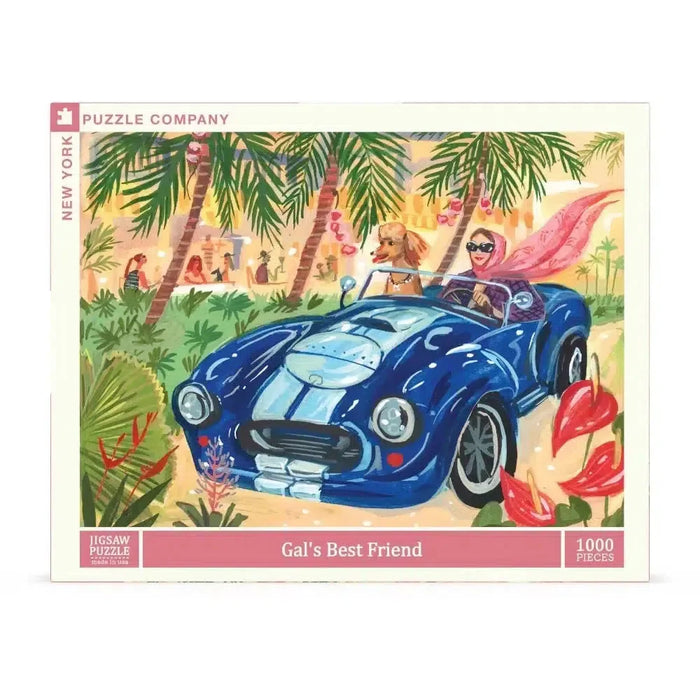 Gal's Best Friend 1000 Piece Jigsaw Puzzle NYPC - for just $28.99! 