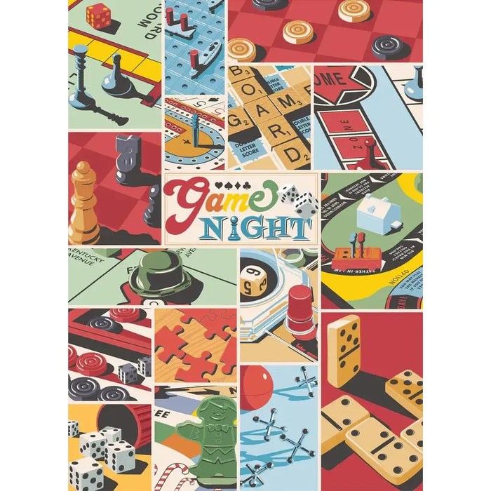 Game Night "Something's Amiss!" 1000 Piece Jigsaw Puzzle PuzzleTwist - for just $25.99! 