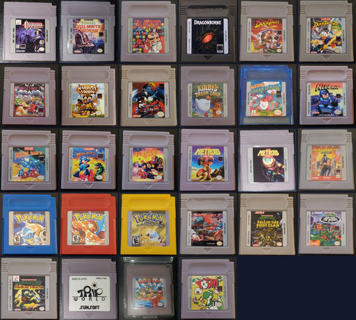 GB Video Game Cartridge Collection Nintendo Gameboy - for just $14.99! 