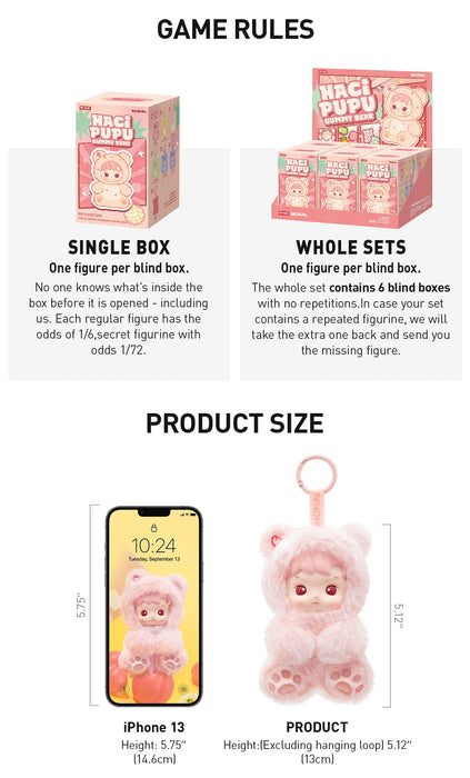 Hacipupu Gummy Bear Series - Vinyl Plush Pendant - for just $39.99! 