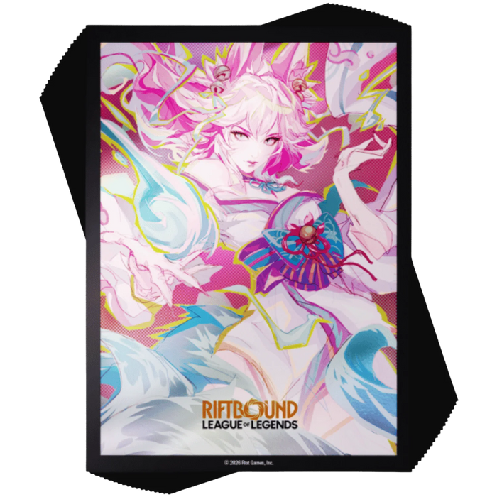 RiftBound League of Legends: 100ct Official Sleeves - Spirit Blossom Ahri - for just $12.95! 