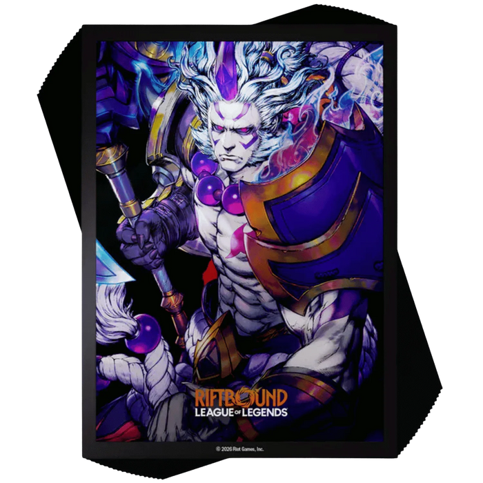 RiftBound League of Legends: 100ct Official Sleeves - Spirit Blossom Darius - for just $12.95! 