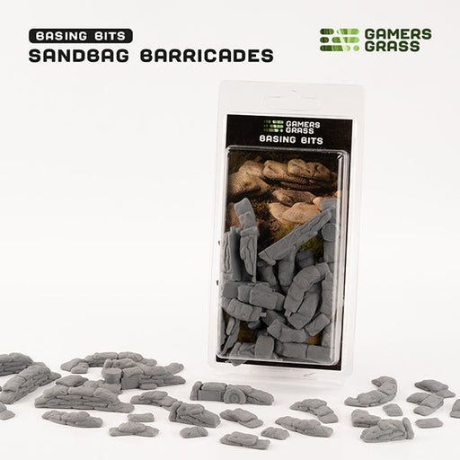 Gamers Grass Basing Bits: Sandbag Barricades - for just $23.99! 