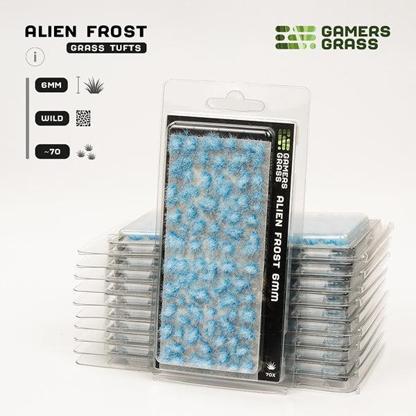 Gamers Grass Tufts: Alien Tufts- Frost 6mm- Wild - for just $7.99! 