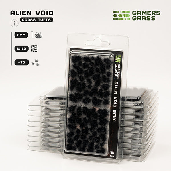 Gamers Grass Tufts: Alien Tufts- Void 6mm- Wild - for just $5.95! 