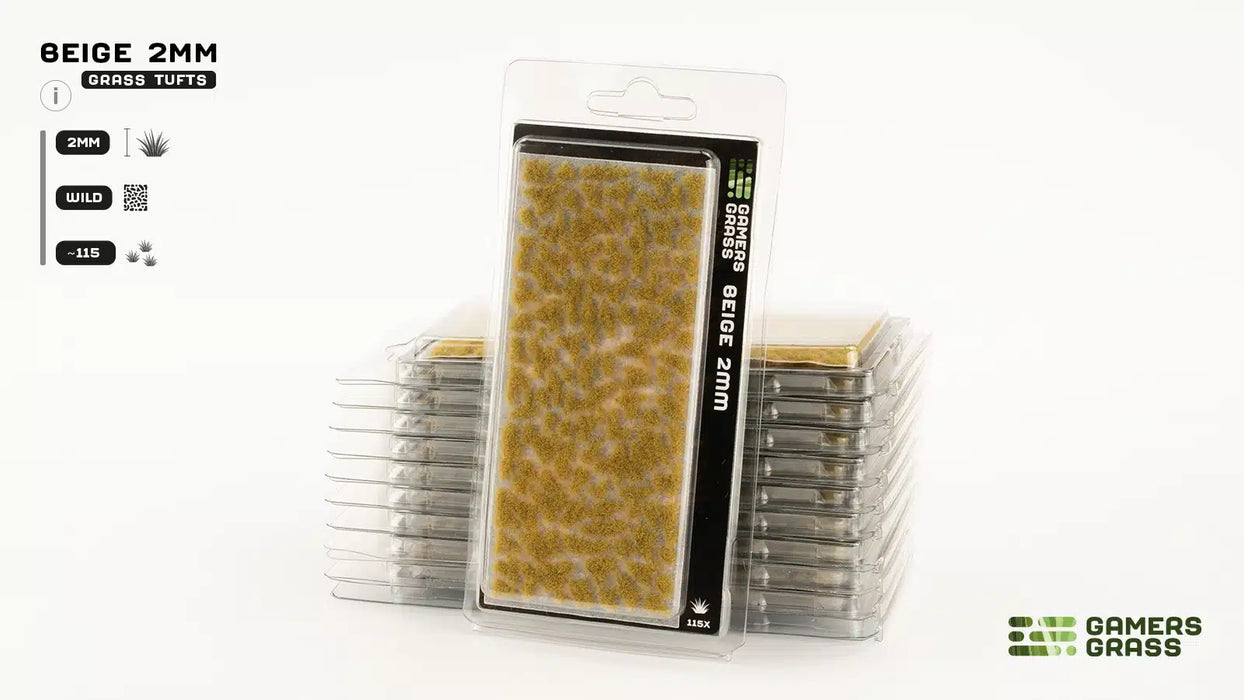 Gamers Grass Tufts: Beige 2mm- Wild - for just $5.95! 