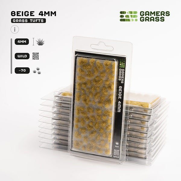 Gamers Grass Tufts: Beige 4mm- Wild - for just $8.99! 