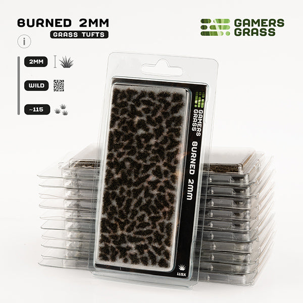 Gamers Grass Tufts: Burned 2mm- Wild - for just $5.95! 