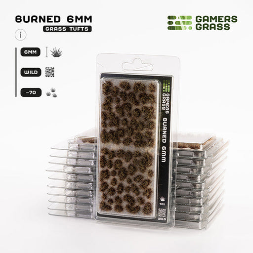 Gamers Grass Tufts: Burned Tufts 6mm- Wild - for just $8.99! 