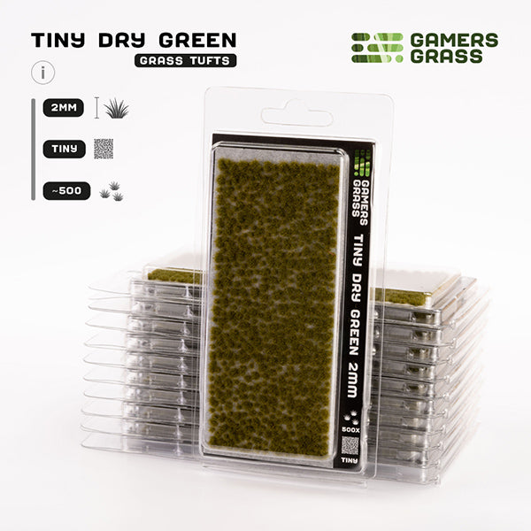 Gamers Grass Tufts: Dry Green- Tiny - for just $8.45! 