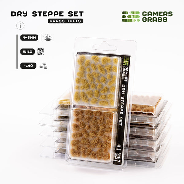 Gamers Grass Tufts: Dry Steppe Set- Wild - for just $11.75! 
