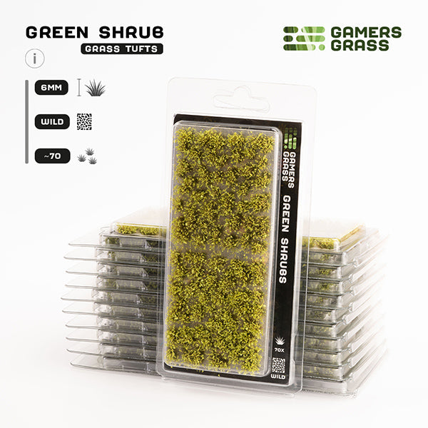 Gamers Grass Tufts: Green Shrub- Wild - for just $8.99! 