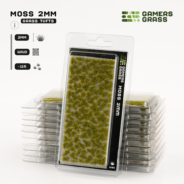 Gamers Grass Tufts: Moss 2mm- Wild - for just $5.95! 