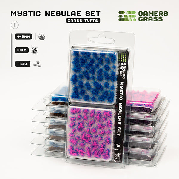Gamers Grass Tufts: Mystic Nebulae Set- Wild - for just $11.75! 