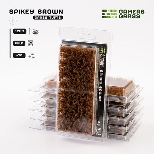 Gamers Grass Tufts: Spikey Brown 12mm- Wild - for just $11.99! 