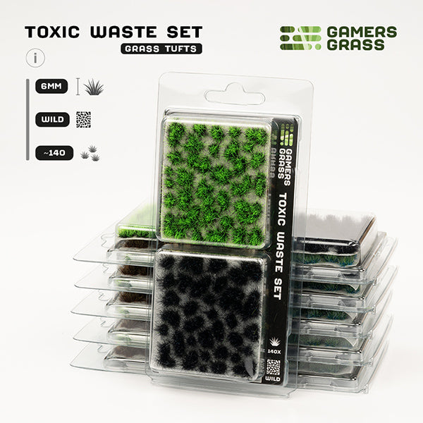 Gamers Grass Tufts: Toxic Waste Set- Wild - for just $11.75! 