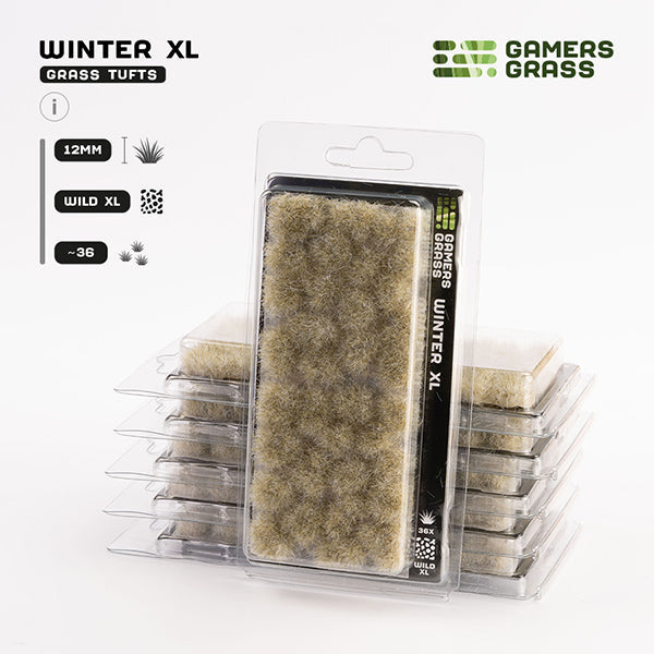 Gamers Grass Tufts: Winter XL - 12mm - Wild XL - for just $9.99! 