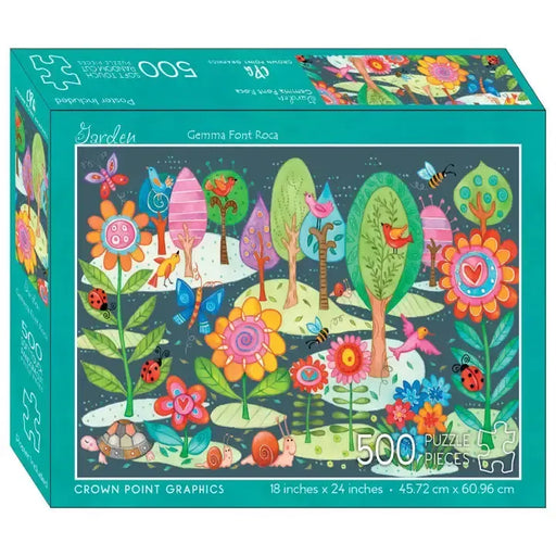 Garden 500 Piece Soft Touch Jigsaw Puzzle Crown Point - for just $19.99! 