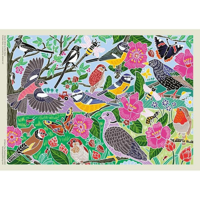 Garden Birds 1000 Piece Jigsaw Puzzle Flame Tree - for just $19.99! 
