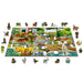 Garden Five O’clock 505 Piece Wood Jigsaw Puzzle Wooden City - for just $27.99! 