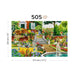 Garden Five O’clock 505 Piece Wood Jigsaw Puzzle Wooden City - for just $27.99! 