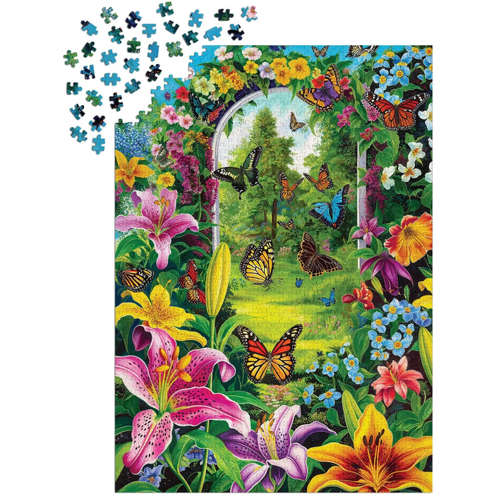 Garden Passage 1000 Piece Jigsaw Puzzle Enjoy - for just $24.99! 