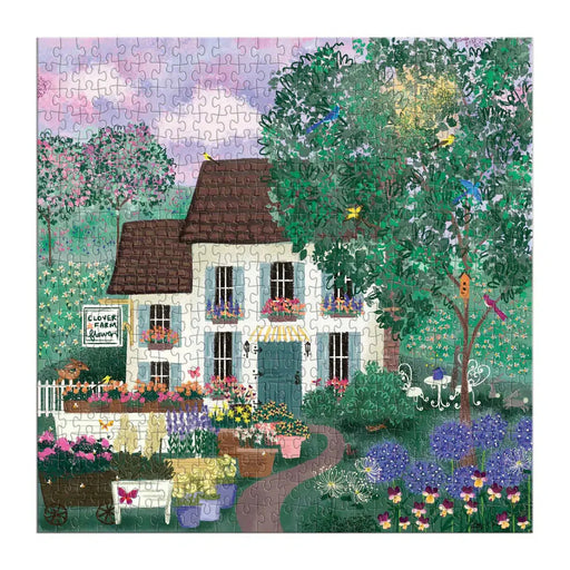 Garden Path 500 Piece Jigsaw Puzzle Galison - for just $17.99! 
