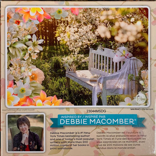 Garden Retreat Inspired by Debbie Macomber 1000 Piece Jigsaw Puzzle Sure Lox - for just $14.99! 