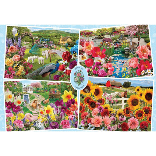 Garden Tour 100 Large Piece Jigsaw Puzzle Cobble Hill - for just $14.99! 
