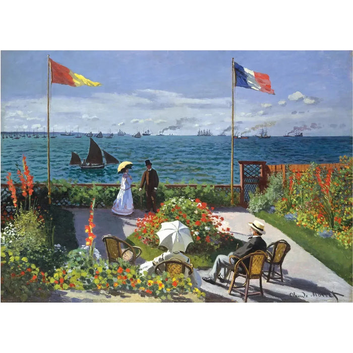 Garden at Sainte-Adresse 1000 Piece Jigsaw Puzzle Peter Pauper - for just $19.99! 