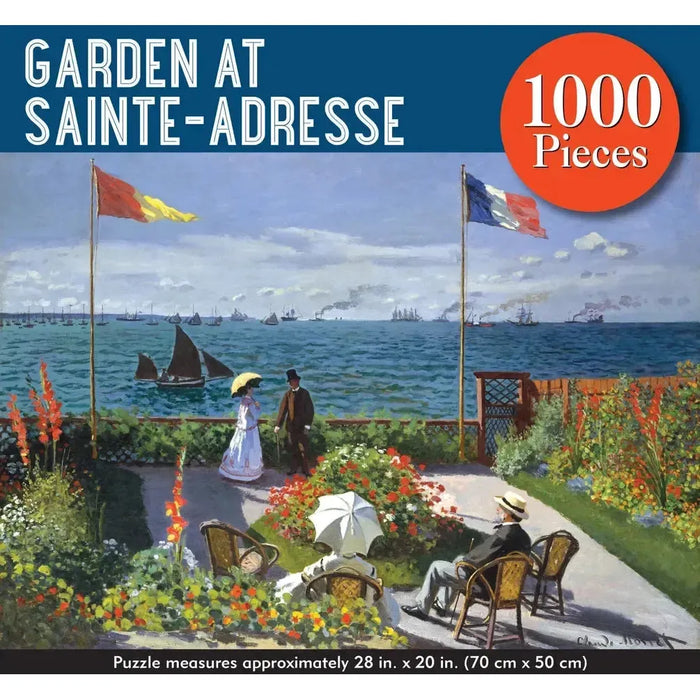 Garden at Sainte-Adresse 1000 Piece Jigsaw Puzzle Peter Pauper - for just $19.99! 