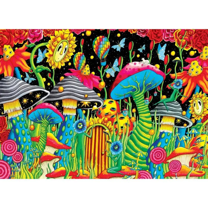Garden of Cosmic Delights Wonderous Worlds 1000 Piece Jigsaw Puzzle MasterPieces - for just $17.99! 