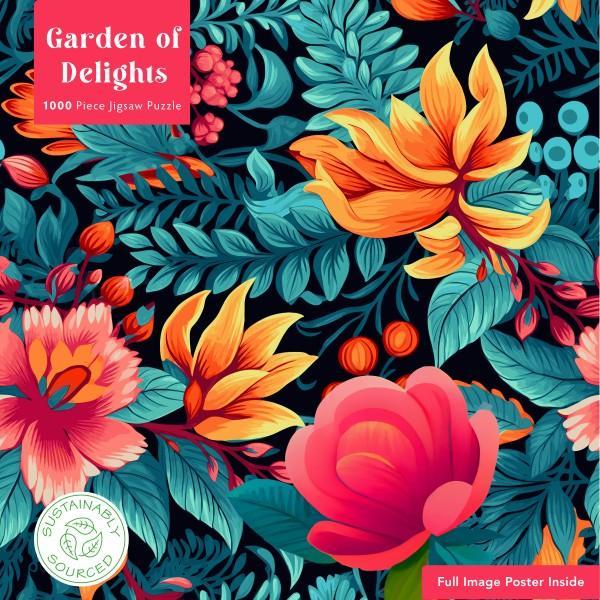 Garden of Delights 1000 Piece Jigsaw Puzzle Flame Tree - for just $19.99! 
