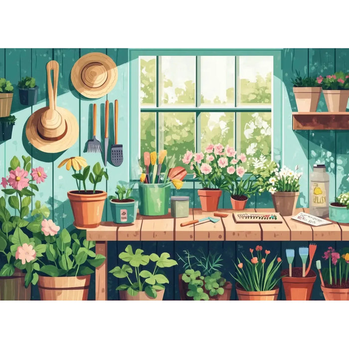 Gardener's Delight 1000 Piece Jigsaw Puzzle Snappy - for just $34.99! 