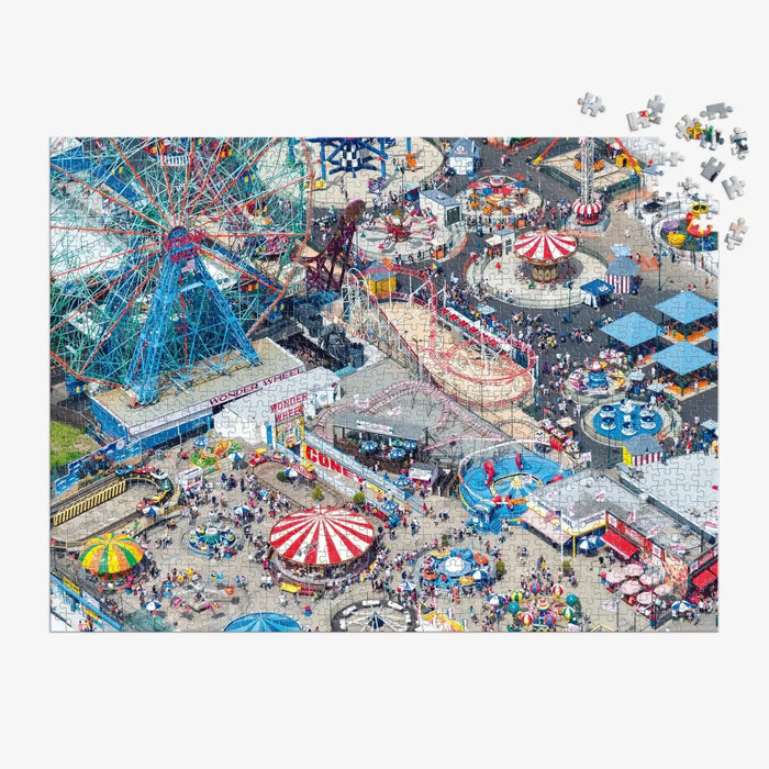 Gary Malin Coney Island 1000 Piece Jigsaw Puzzle Galison - for just $24.99! 