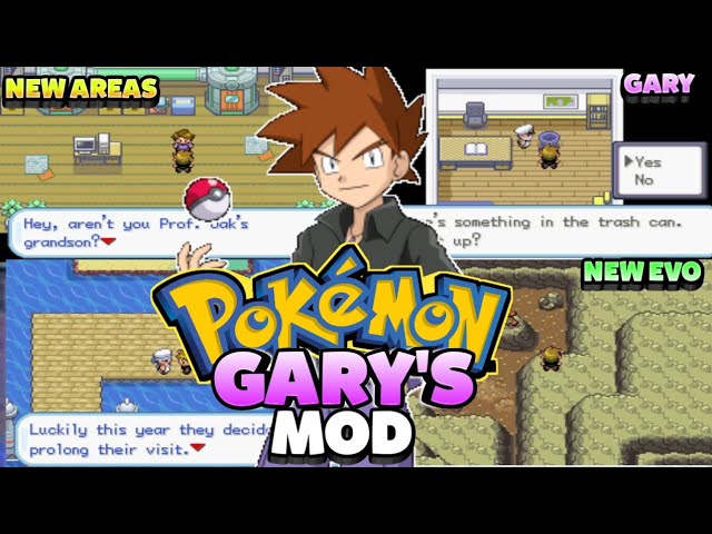 Pokemon Gary's Mod GBA ROM Hack Video Game Boy Advance - for just $18.49! 