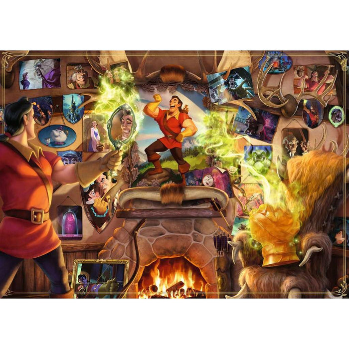 Gaston "Disney Villainous" 1000 Piece Jigsaw Puzzle Ravensburger - for just $29.99! 