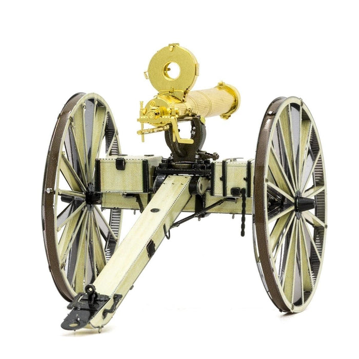 Gatling Gun Wild West 3D Steel Model Kit Metal Earth - for just $11.99! 