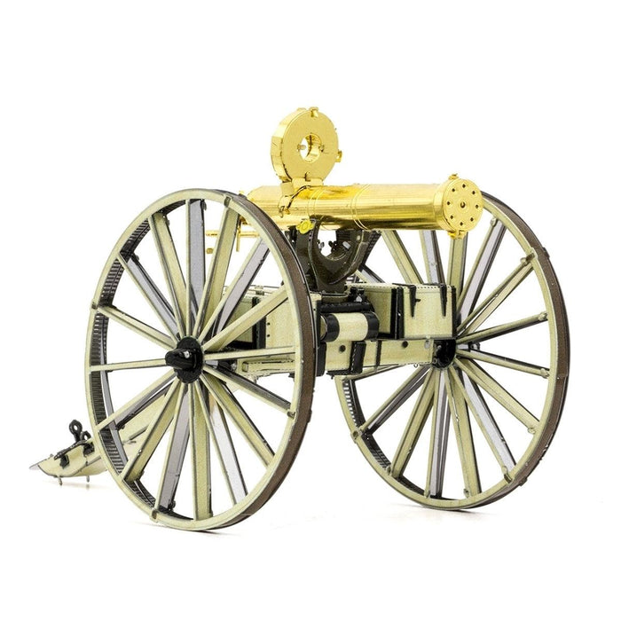 Gatling Gun Wild West 3D Steel Model Kit Metal Earth - for just $11.99! 