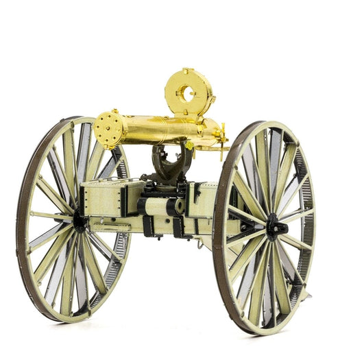 Gatling Gun Wild West 3D Steel Model Kit Metal Earth - for just $11.99! 