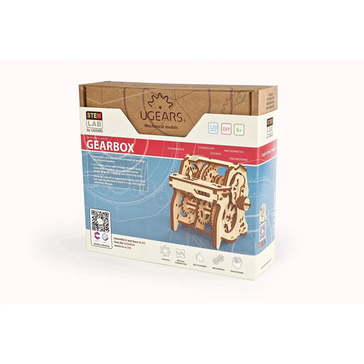 Gearbox 3D Wood Model Kit UGEARS - for just $27.99! 