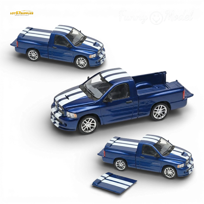 (Pre-Order) Funny Model Dodge RAM SRT-10 VCA Edition Blue 1:64 - for just $37.99! 