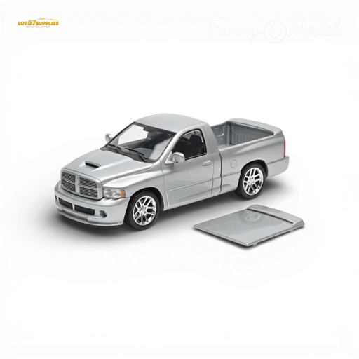 (Pre-Order) Funny Model Dodge RAM SRT-10 Silver 1:64 - for just $37.99! 