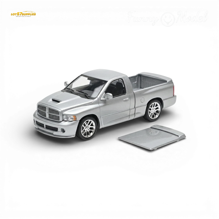 (Pre-Order) Funny Model Dodge RAM SRT-10 Silver 1:64 - for just $37.99! 