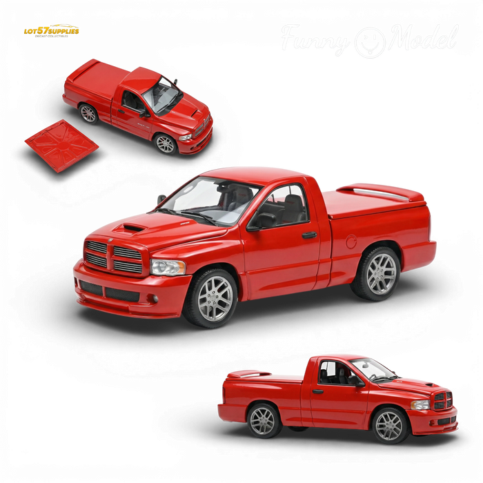 (Pre-Order) Funny Model Dodge RAM SRT-10 Flame Red 1:64 - for just $37.99! 