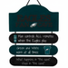 Philadelphia Eagles Wooden Fan Cave Dangle Sign - for just $29.99! 