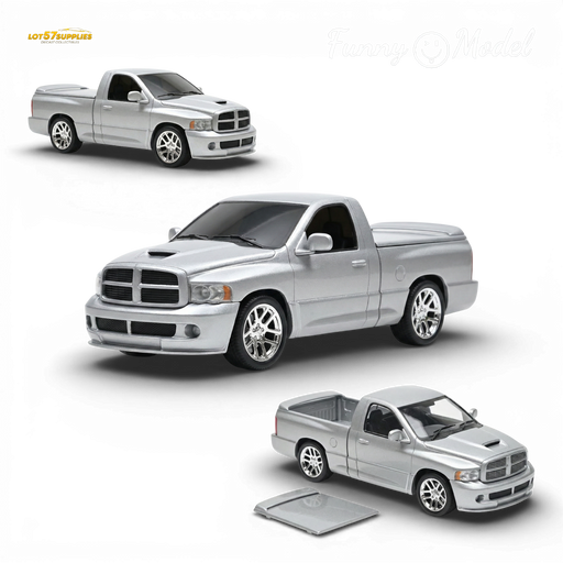 (Pre-Order) Funny Model Dodge RAM SRT-10 Silver 1:64 - for just $37.99! 