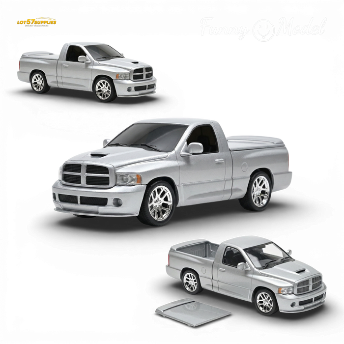 (Pre-Order) Funny Model Dodge RAM SRT-10 Silver 1:64 - for just $37.99! 